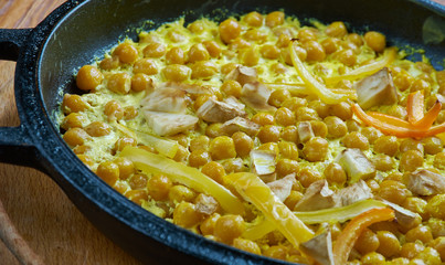 Coconut Chickpea Korma