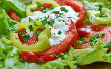 Georgian vegetable salad