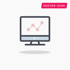 Analytics vector icon