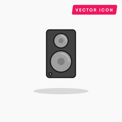 Speaker vector icon