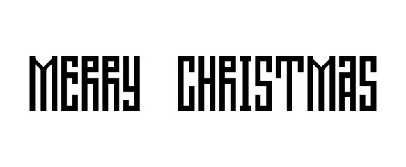 Merry christmas insignia and labels for any use