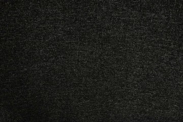 Close Up Background Pattern of Black Textile Texture