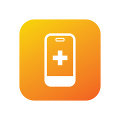 Obraz premium Medical app vector icon