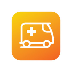 Ambulance vector icon