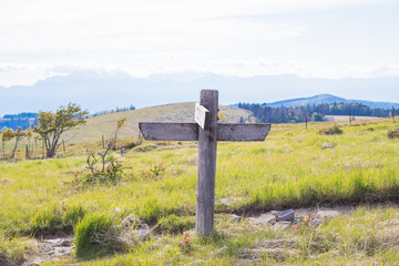 Beautiful landscape view of Utsukushigahara park is  one of the most important and popular natural place in Nagano Prefecture , Japan.