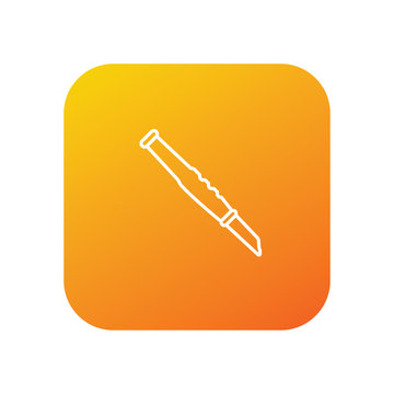 Flute vector icon