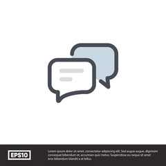 Messages vector icon