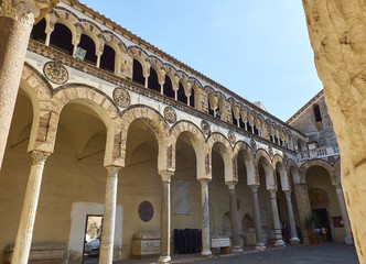 Fototapeta na wymiar Cattedrale di Salerno Cathedral. Campania, Italy.