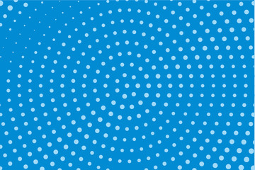 Comic pattern. Halftone background. Blue color. Dotted retro backdrop, panels with dots, points, circles, rounds 