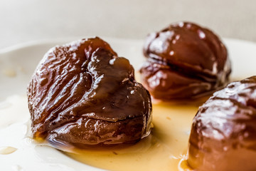 Turkish Chestnut Dessert / Kestane Sekeri