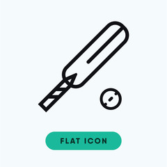 Cricket vector icon