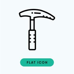 Hiking vector icon