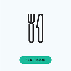 Cutlery vector icon