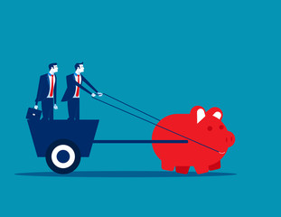 Business management. Concept business vector illustration.