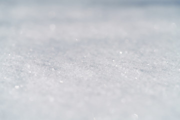 Obraz premium fresh white snow background angle shot