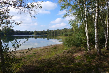 Badesee im September