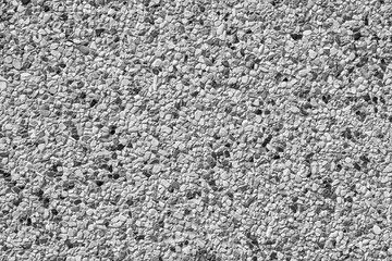 Small gravel wall Mix with white, black gray stone to make a wall or floor in the building. Houses Used as a background. copy space.