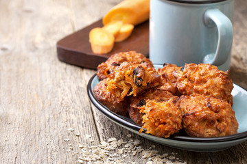 carrot and oat cookies