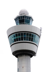 Fototapeta na wymiar Air Traffic Control tower at an airport