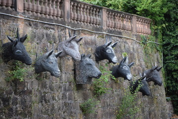 Mauer in Marburg