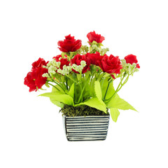 flowers craft in vase