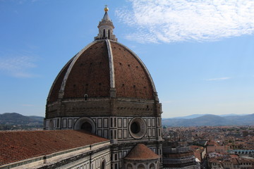 Fototapeta na wymiar Döme de la Cathédrale Santa Maria del Fiore, Florence