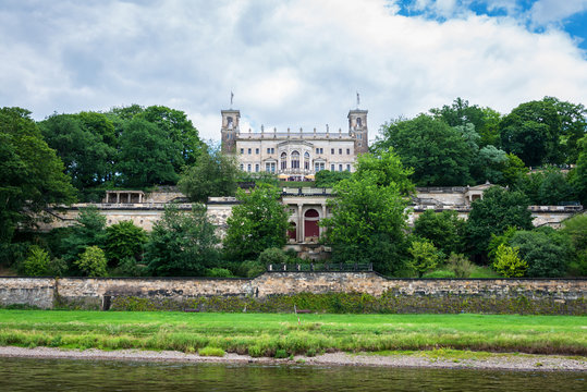 Albrechtsberg Palace in Dresden