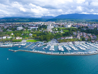 Obraz premium Thonon Les Bains