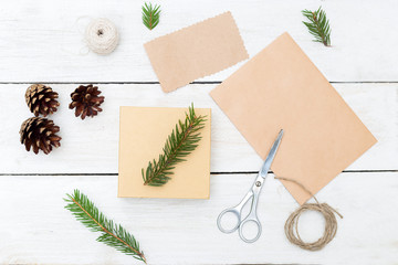 Handmade Christmas gifts and everything necessary for this