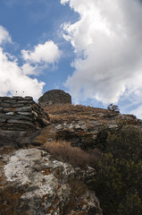 Corsica, 03/09/2017: vista della Torre di Seneca, antica torre genovese del XVI secolo nel cuore...