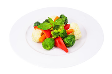 steamed vegetables