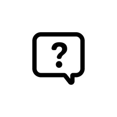 Question mark icon (balloon)