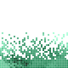 abstract vector square pixel mosaic background