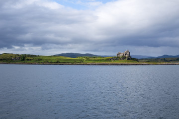 Castle on a Scottish Island 
