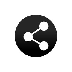Share round icon Vector Illustration