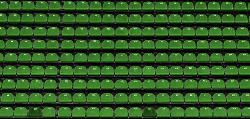 Seats at the stadium