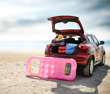 summer car and beach 