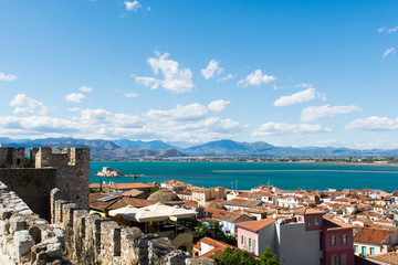 Nafplio view from city top