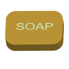 Bath Soap Vector