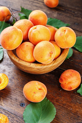 Naklejka na ściany i meble apricot summer harvest