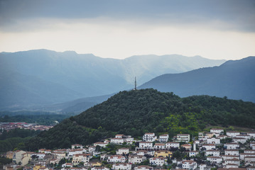 Fototapeta na wymiar Landscape of Olot, Girona