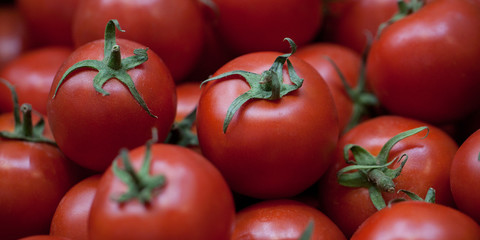a few red ripe and tasty tomatoes
