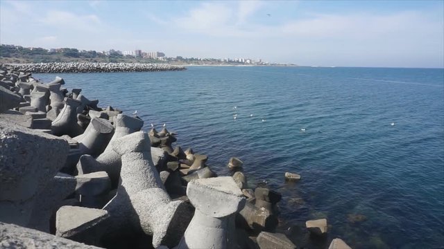 The Black Sea Coast. Constanza, Romania