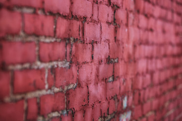 Brick wall perspective