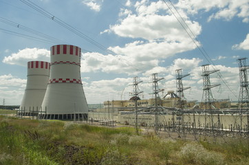 the construction site of a nuclear power plant (NPP-2) Novovoronezh, Russian Federation, 20 June...