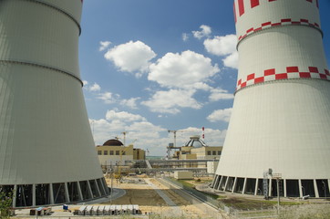 the construction site of a nuclear power plant (NPP-2) Novovoronezh, Russian Federation, 20 June 2017