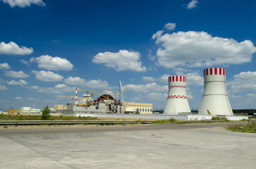 the construction site of a nuclear power plant (NPP-2) Novovoronezh, Russian Federation, 20 June...