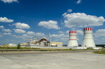 the construction site of a nuclear power plant (NPP-2) Novovoronezh, Russian Federation, 20 June 2017