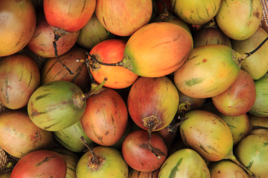 fresh tamarillo fruits
