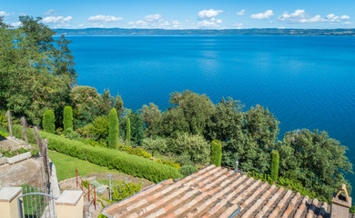 Scenic sight in Capodimonte, on the Bolsena Lake, province of Viterbo, Lazio, central Italy.